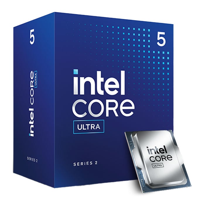 Procesador Intel Core Ultra 5 225 IN-BX80768225 empaque frontal