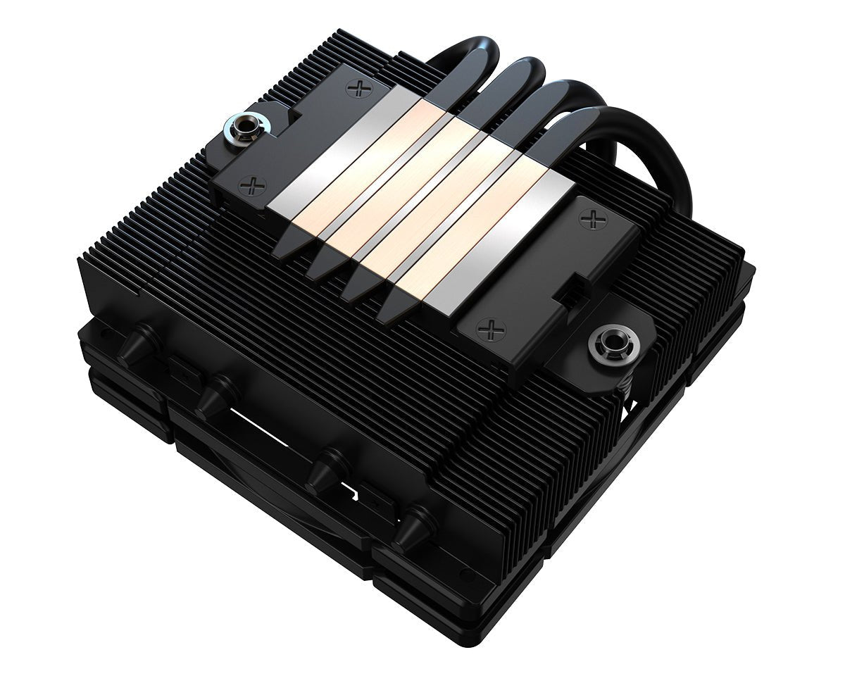 IS - 40 - XT BLACK ACCFANIDIS40TX – FAN - COOLER DE BAJO PERFIL 92 MM CON 4 HEATPIPES PARA CPU, COMPATIBLE INTEL/AMD, 800 - 2800 RPM, ALTO RENDIMIENTO EN HTPC/ITX. IS-40-XT BLACK - SMART BUSINESS