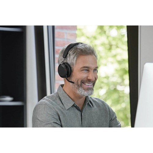 JABRA AUDÍFONOS CON MICRÓFONO EVOLVE2 75, BLUETOOTH, INALÁMBRICO, NEGRO ― ¡COMPRA Y RECIBE $200 DE SALDO PARA TU SIGUIENTE PEDIDO! LIMITADO A 5 UNIDADES POR CLIENTE. - SMART BUSINESS