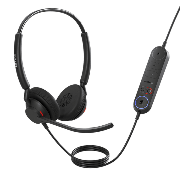 JABRA AURICULARES ENGAGE 40, ALÁMBRICO, 1.2 METROS, USB A/C, NEGRO 4099-419-299 - SMART BUSINESS