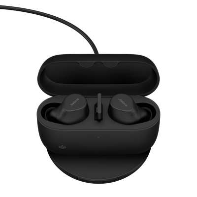 AURICULARES INALÁMBRICOS JABRA EVOLVE2 BUDS, ADAPTADOR USB - A, CERTIFICADO UC, CANCELACIÓN DE RUIDO ACTIVA (ANC), BLUETOOTH de Jabra | first_variant_option_1 — Envío inmediato