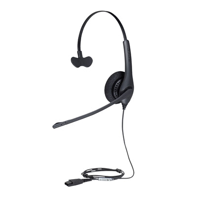 Auricular Jabra BIZ 1500 Mono Alámbrico QD Negro – Sonido Profesional para Comunicación en Call Center y Oficina