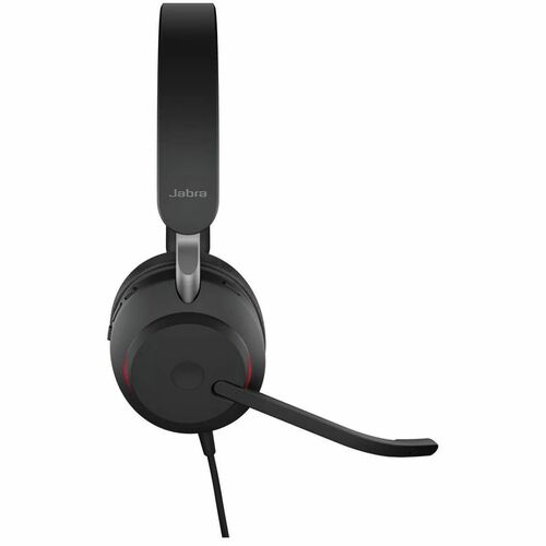 Jabra Evolve2 40 SE MS, Audífonos Stereo Alámbricos con Conexión USB - C, Negro – Calidad Profesional para Llamadas y Música 24189-999-899 - SMART BUSINESS