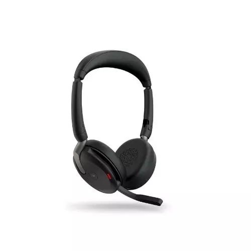 Jabra Evolve2 65 Flex MS Auriculares Inalámbricos Stereo, Bluetooth y USB - C, Negro – Sonido Profesional y Comodidad Extendida 26699-999-899 - SMART BUSINESS