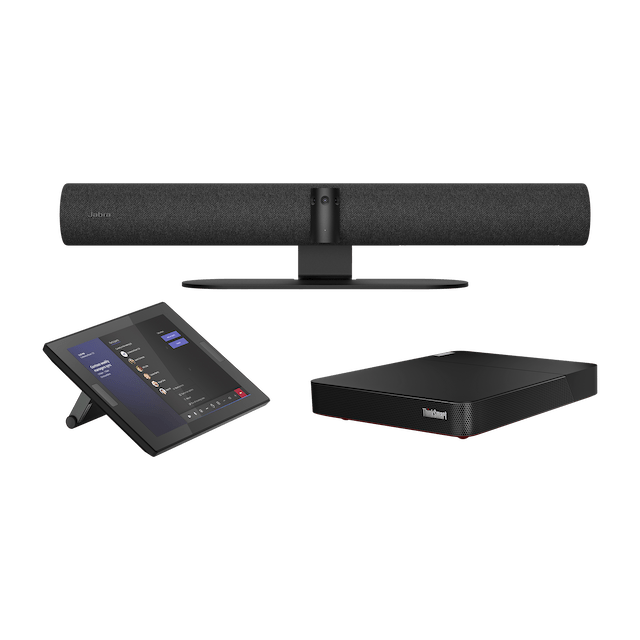JABRA SISTEMA DE VIDEOCONFERENCIA PANACAST 50 ROOM SYSTEM MTR CON MICRÓFONO/CONTROLADOR/THINKSMART CORE, 4K ULTRA HD, 1X RJ - 45, 3X HDMI, 3 USB - A, NEGRO 8601-332 - SMART BUSINESS