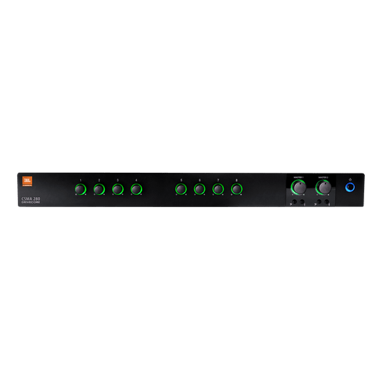 Mezclador Amplificador Jbl Commercial Csma 280 8 Entradas 2X80W (Ncsma280 - U - Us) de Jbl | first_variant_option_1 — Envío inmediato