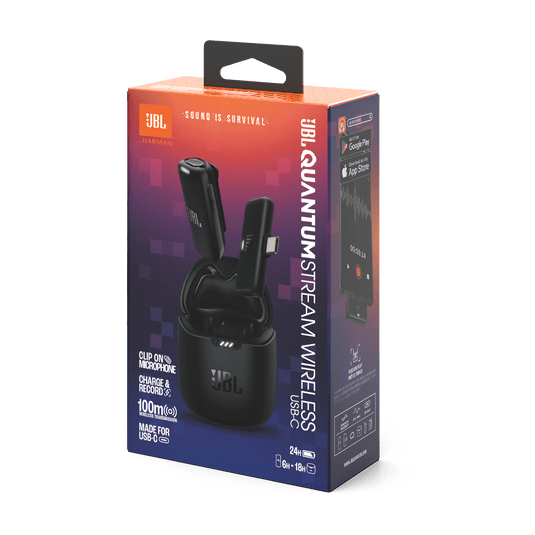 JBL QUANTUM STREAM - MICRÓFONO - INALÁMBRICO - NEGRO JBLSTRMWLUSBCBLKAM - SMART BUSINESS