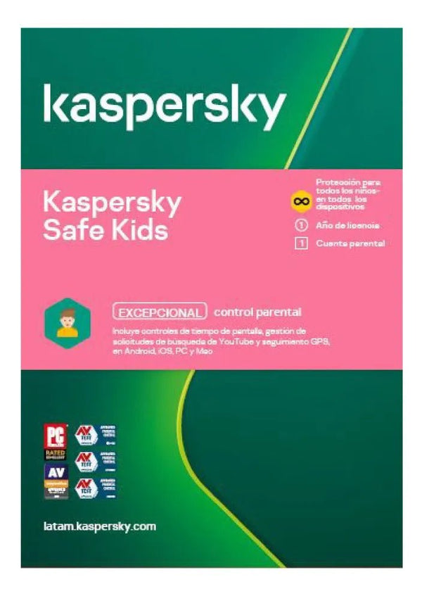 KASPERSKY SAFE KIDS - LICENCIA BASE ESD - 1 USUARIO KL1962DDAFS - SMART BUSINESS