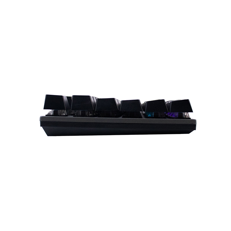 TECLADO GAMER TEROS TE-4074G CON ILUMINACIÓN RGB, CONEXIÓN USB 2.0, DISEÑO ERGONÓMICO Y RESISTENTE, COLOR NEGRO, IDEAL PARA JUEGOS Y TRABAJO DIARIO
