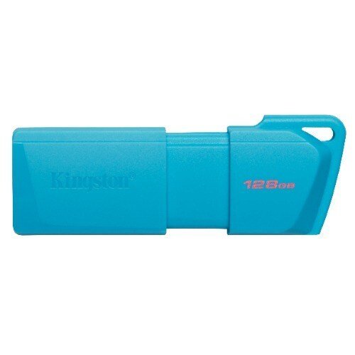 Kingston Unidad flash Kingston DataTraveler Exodia M - 128GB - USB 3.2 (Gen 1) - Azul neón - 5Año(s) Garantía - SMART BUSINESS