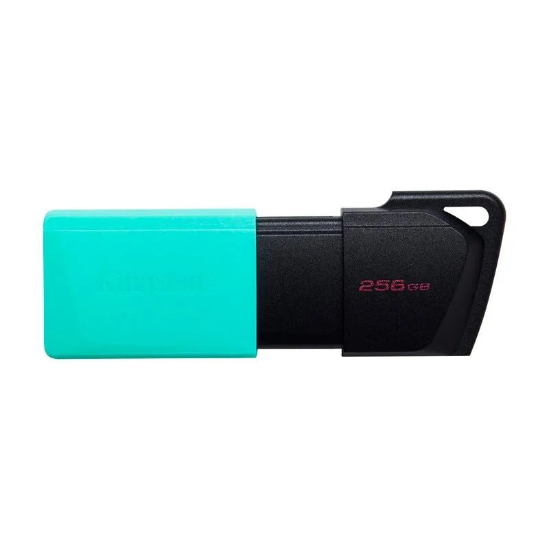 MEMORIA FLASH USB KINGSTON DATATRAVELER EXODIA M, 256GB, USB 3.2 GEN 1, AZUL - SMART BUSINESS