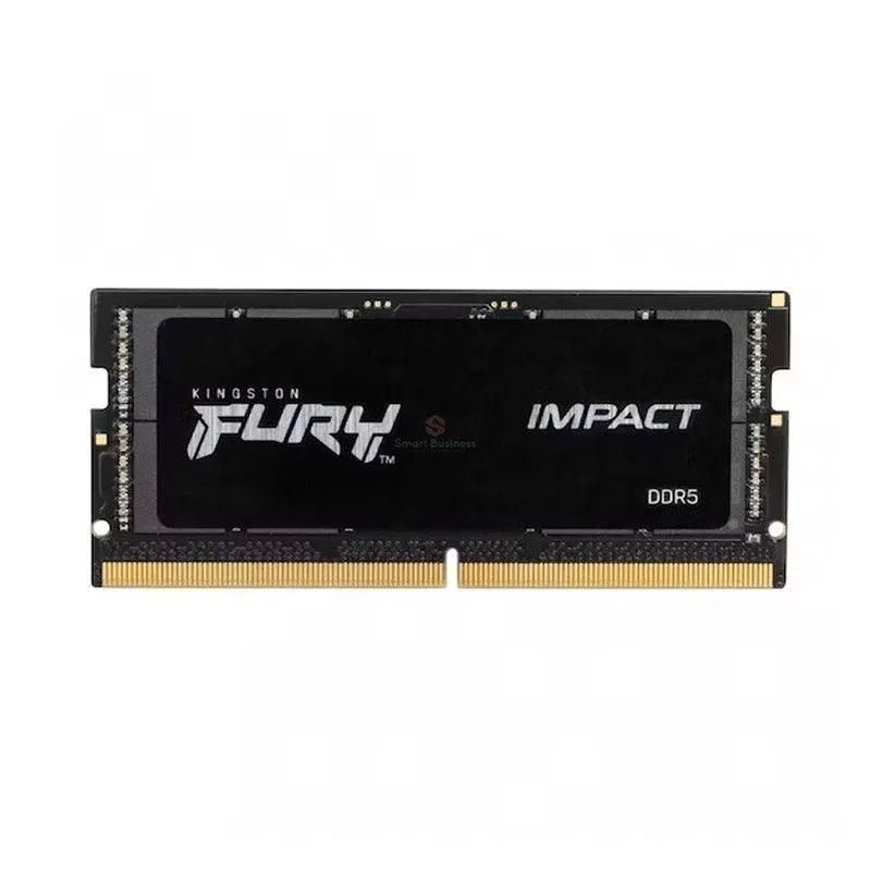 Memoria So-Dimm Kingston Fury Impact 16Gb Ddr5-4800Mhz, Pc5-38400, Cl38, 1.1V, 262-Pin - SMART BUSINESS