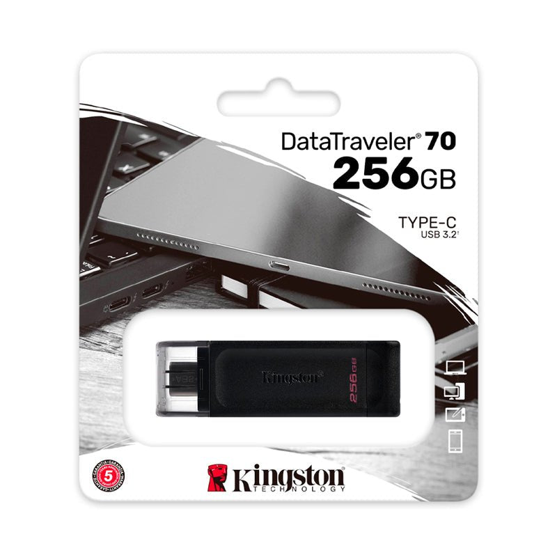 memorias externa-kingston-dt70/256gb