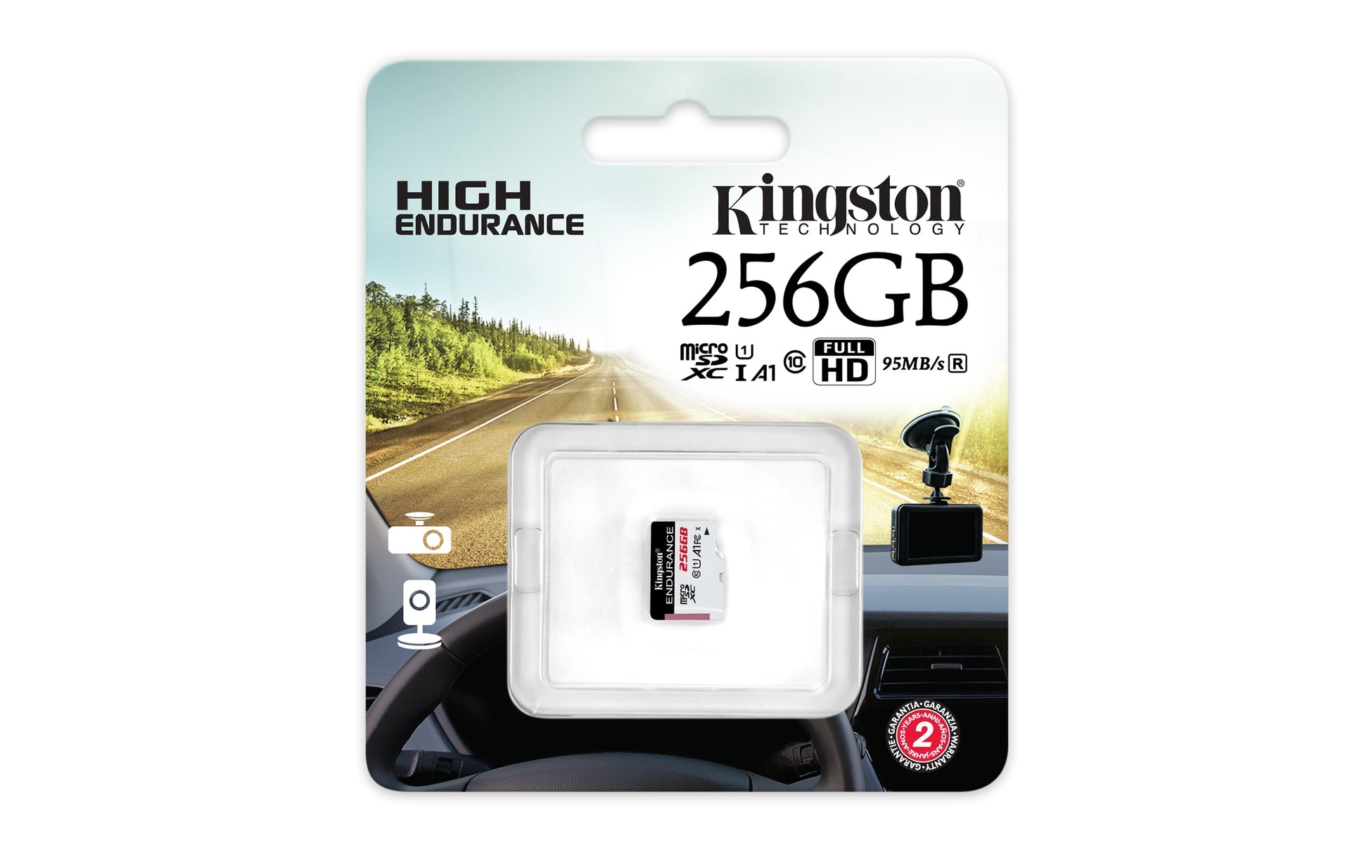 Kingston High Endurance 256GB SDCE/256GB segunda vista