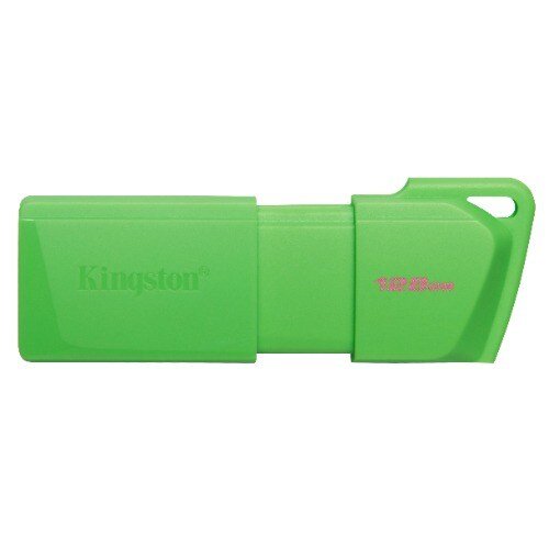 KINGSTON UNIDAD FLASH KINGSTON DATATRAVELER EXODIA M - 128GB - USB 3.2 (GEN 1) TIPO A - VERDE NEÓN - 5AÑO(S) GARANTÍA KC-U2L128-7LG - SMART BUSINESS