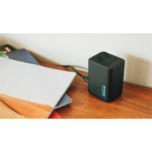 KIT DE CARGA RÁPIDA PARA GOPRO – CARGADOR DOBLE + 2 BATERÍAS ENDURO DE ALTA DURACIÓN PARA HERO13 BLACK AEDBD-201 - SMART BUSINESS