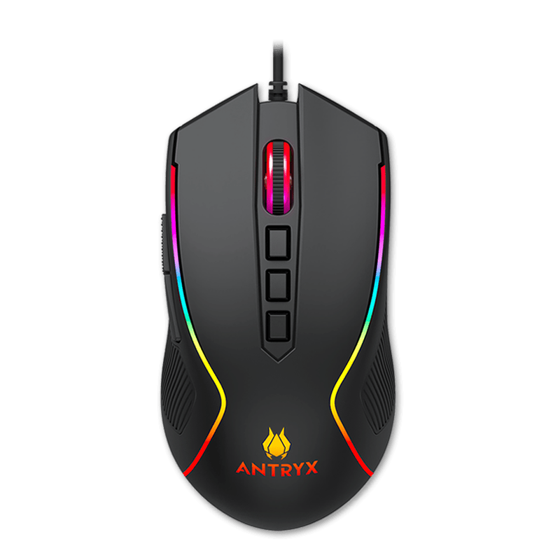 KIT GAMING TECLADO MECANICO + MOUSE ANTRYX GC - 5500, RED SWITCH (AGC - 5500KRE - SP) AGC-5500KRE-SP - SMART BUSINESS