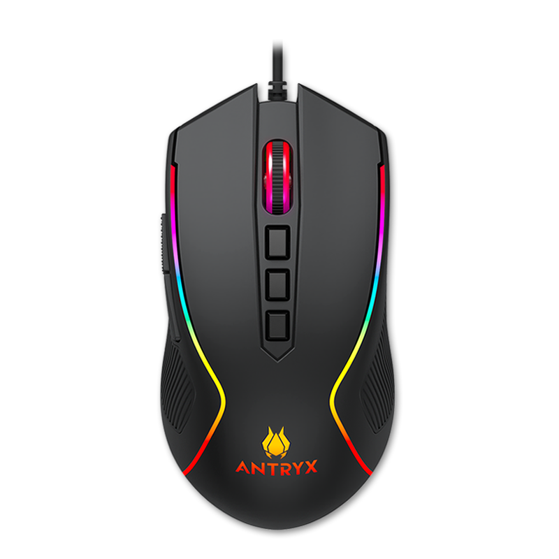 KIT GAMING TECLADO MECANICO + MOUSE ANTRYX GC- 5500, RED SWITCH (AGC-5500KRE-SP) - SMART BUSINESS