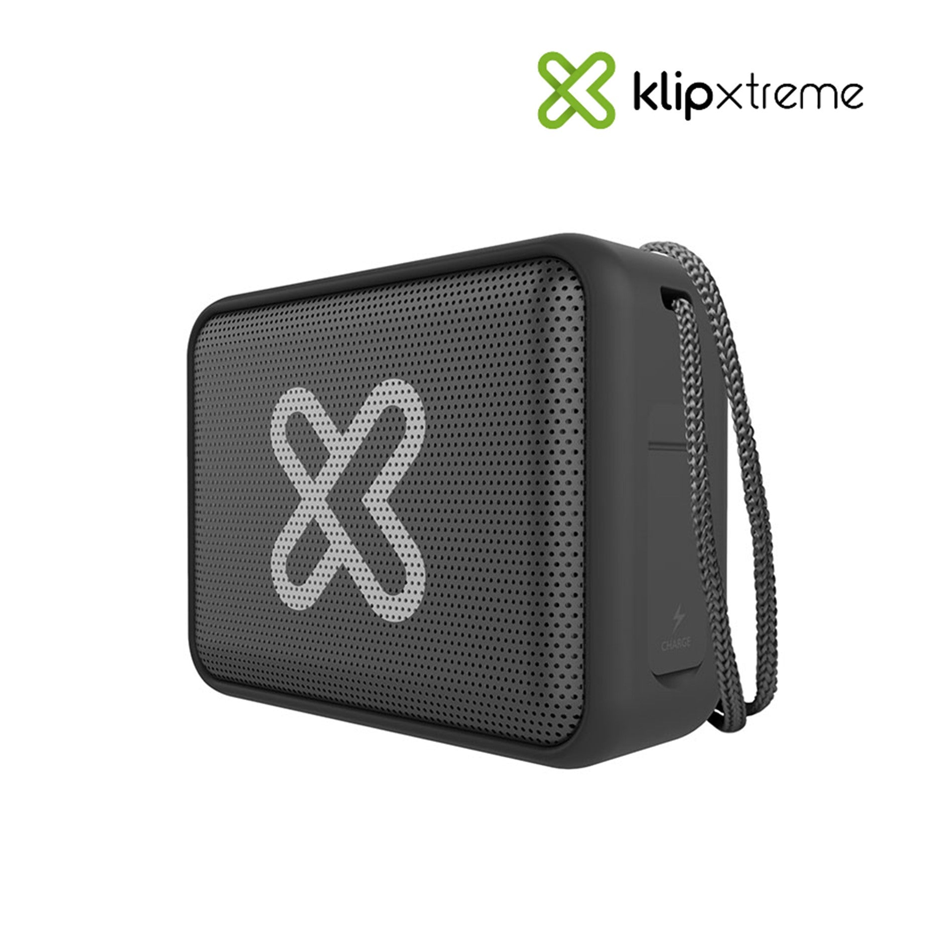 KLIP XTREME BOCINA PORTÁTIL NITRO, BLUETOOTH, INALÁMBRICO, 6W RMS, MICRO - USB, GRIS - RESISTENTE AL AGUA KBS-025GR - SMART BUSINESS