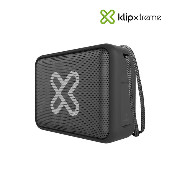 KLIP XTREME BOCINA PORTÁTIL NITRO, BLUETOOTH, INALÁMBRICO, 6W RMS, MICRO - USB, GRIS - RESISTENTE AL AGUA KBS-025GR - SMART BUSINESS