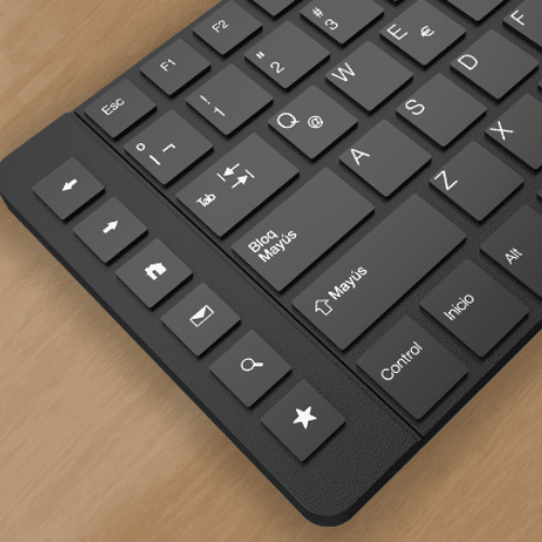 KIT DE TECLADO Y MOUSE KLIP XTREME REVOLUTION, INALÁMBRICO, USB, NEGRO (ESPAÑOL) de Klip Xtreme | first_variant_option_1 — Envío inmediato