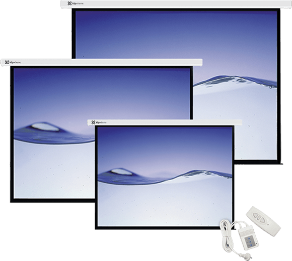 Klip Xtreme Pantalla de Proyección KPS - 503, 120'', Blanco KPS-503 - SMART BUSINESS