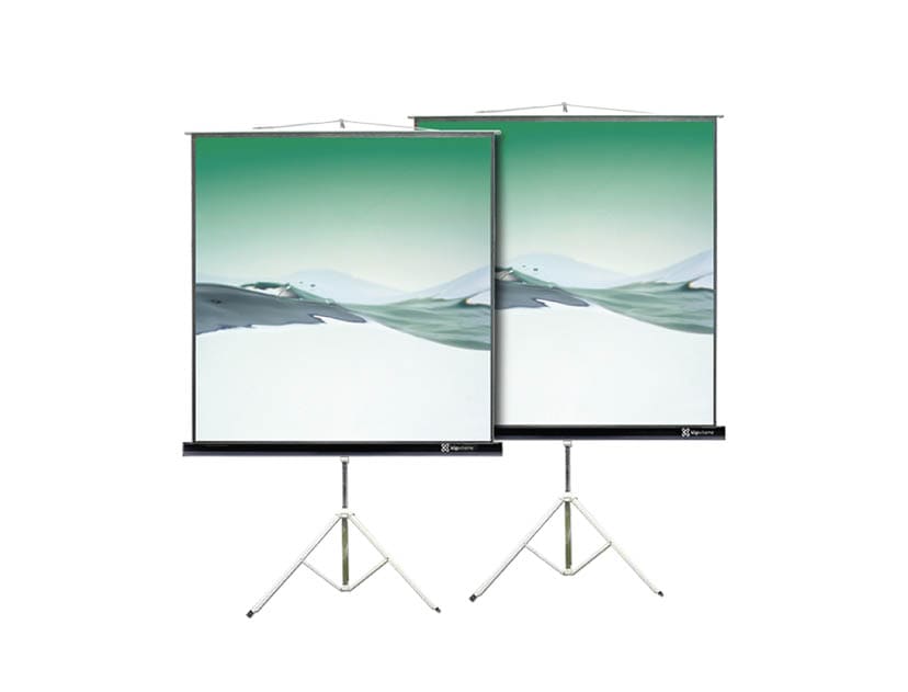 KLIP XTREME PANTALLA DE PROYECCIÓN TRIPIE KPS - 102B, 86'', NEGRO KPS-102B - SMART BUSINESS