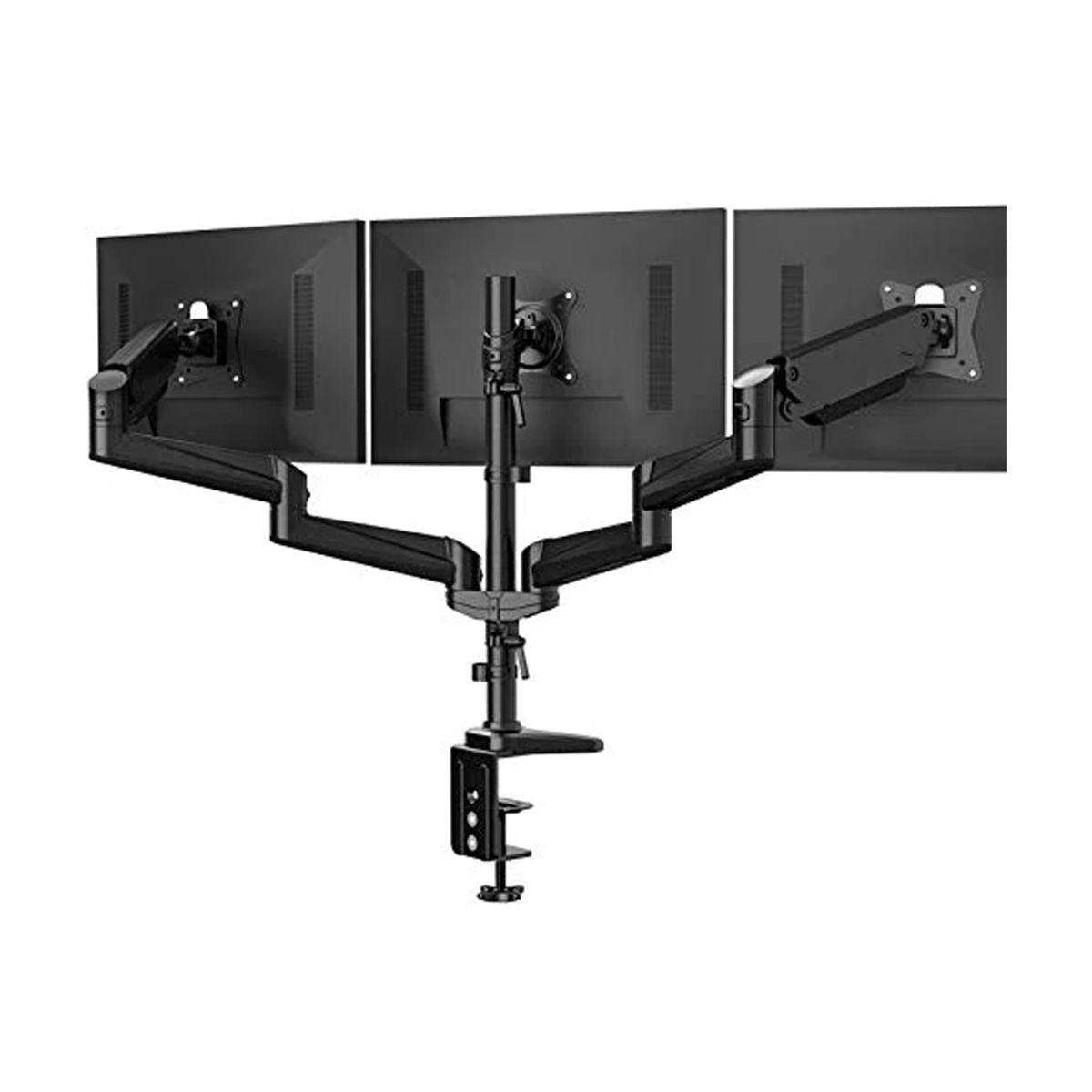 Brazo triple Koreano GMK53-36UW para tres monitores de 17 a 32 pulgadas