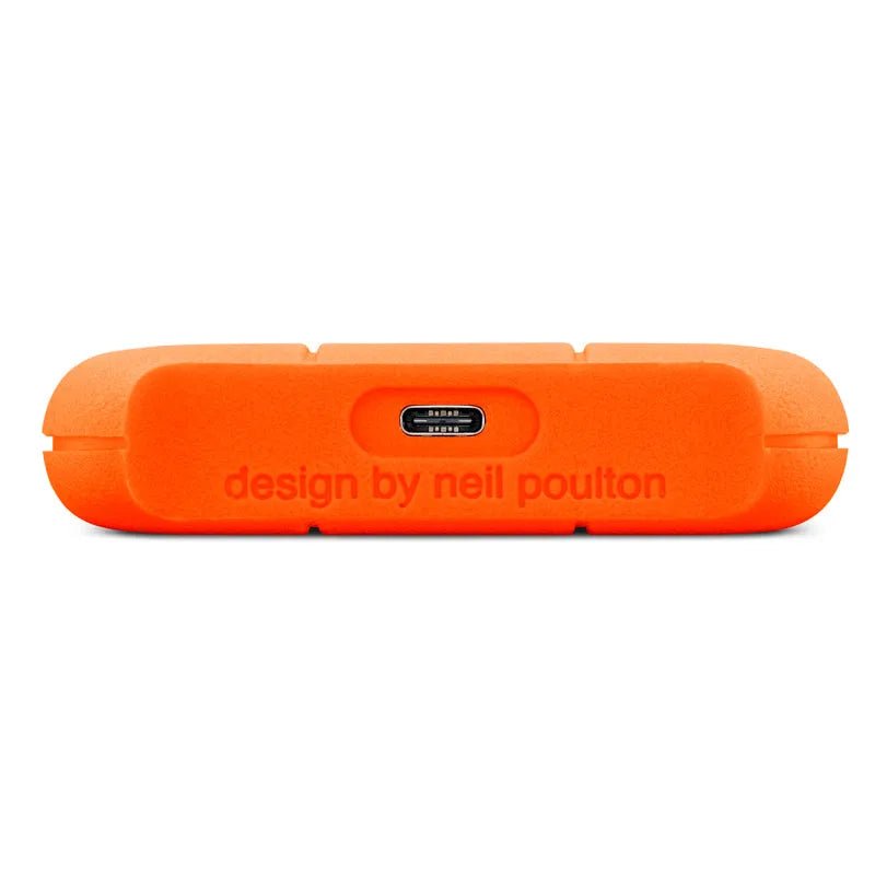 DISCO DURO EXTERNO PORTATIL LACIE RUGGED 2TB, USB-C / USB 3.0 / USB 2.0, COLOR NARANJA - SMART BUSINESS