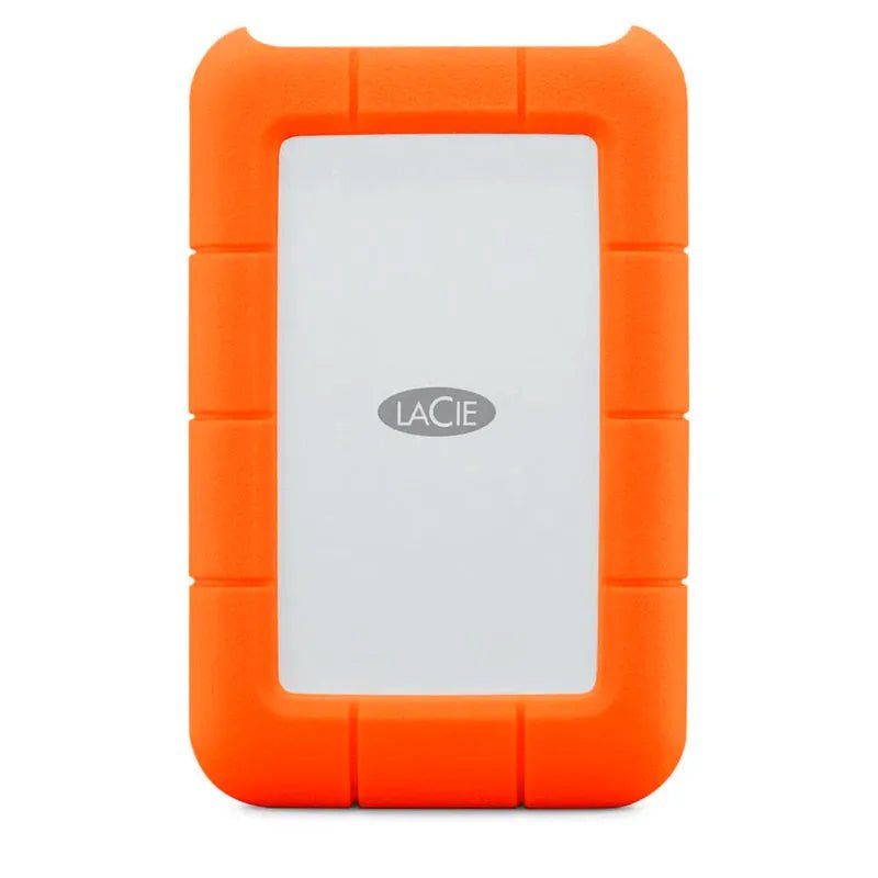 DISCO DURO EXTERNO PORTATIL LACIE RUGGED 2TB, USB-C / USB 3.0 / USB 2.0, COLOR NARANJA - SMART BUSINESS