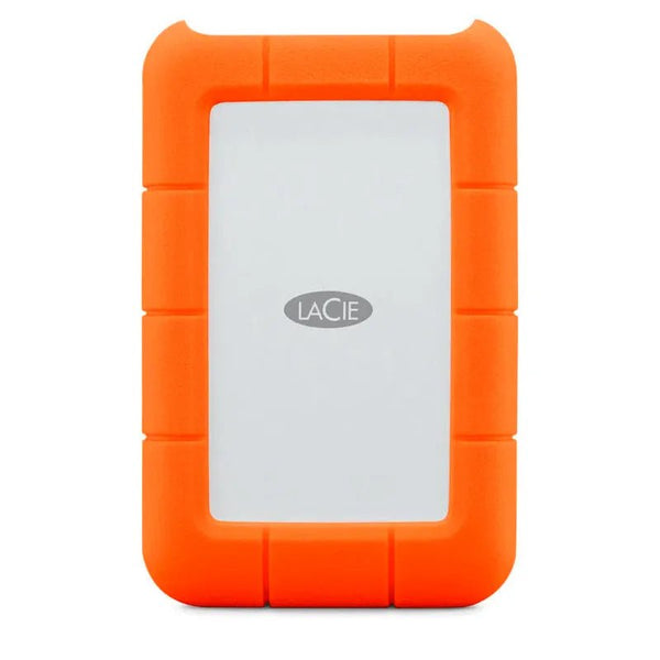 DISCO DURO EXTERNO PORTATIL LACIE RUGGED 2TB, USB-C / USB 3.0 / USB 2.0, COLOR NARANJA - SMART BUSINESS