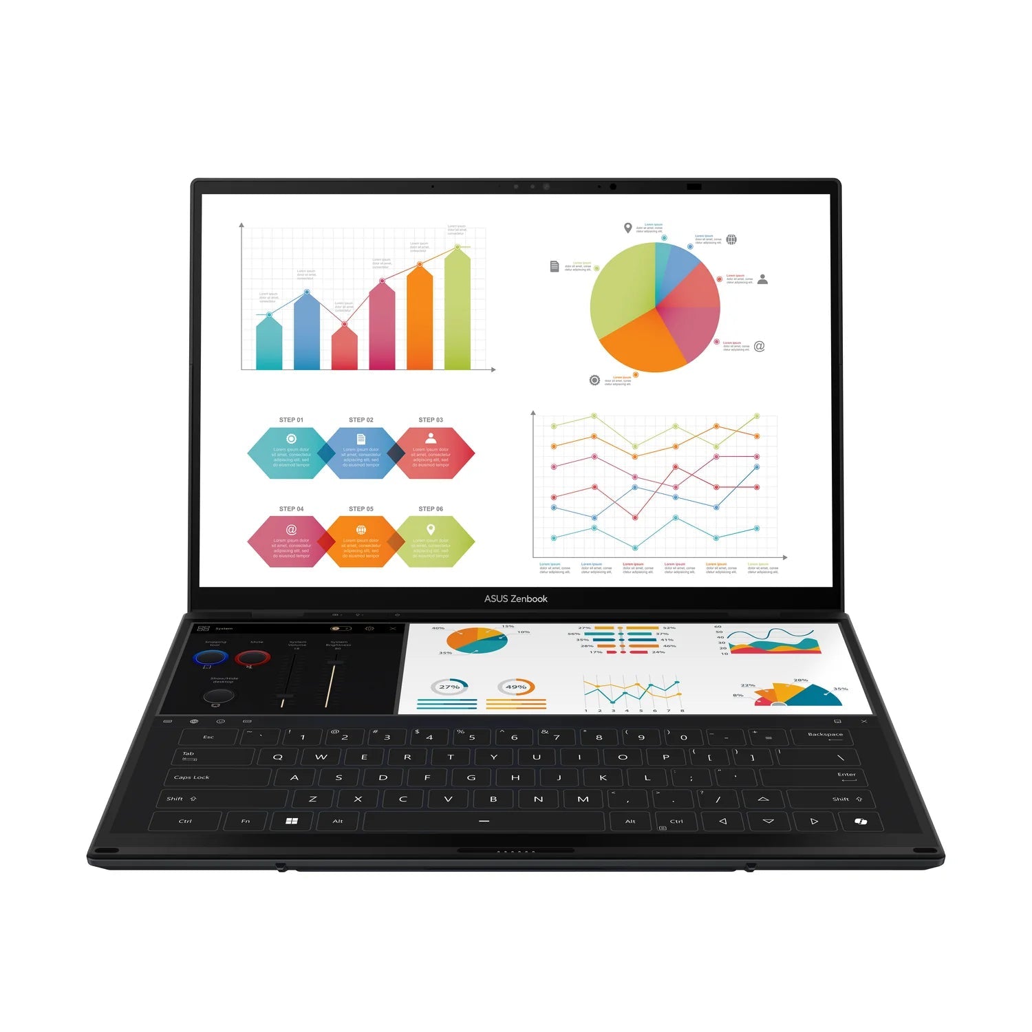 LAPTOP ASUS UX8406CA - PZ073W, INTEL CORE ULTRA 9, 32GB RAM, 1TB SSD, PANTALLA 14" OLED, WINDOWS 11 - COD. 90NB14X1 - M007Y0 90NB14X1-M007Y0 - SMART BUSINESS