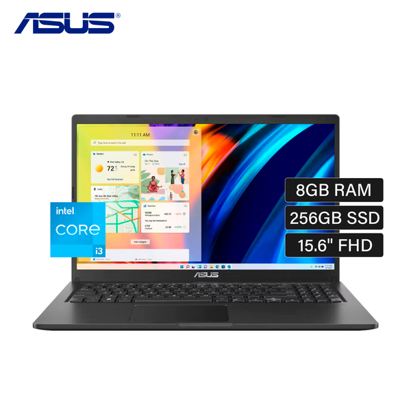 Laptop ASUS Vivobook E1504GA-NJ006W Intel Core i3 N305 RAM 8GB Disco 256GB 15.6" FHD Windows 11 - SMART BUSINESS