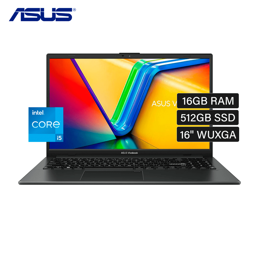 LAPTOP ASUS VIVOBOOK X1605ZA - MB932, CI7 - 12700H, 16GB DDR4, SSD 512GB, 16" WUXGA 90NB0ZA3-M01C10 - SMART BUSINESS