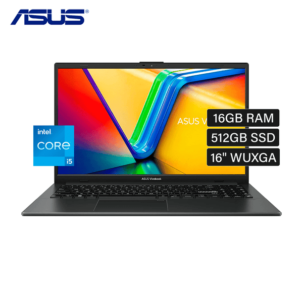 LAPTOP ASUS VIVOBOOK X1605ZA - MB932, CI7 - 12700H, 16GB DDR4, SSD 512GB, 16" WUXGA 90NB0ZA3-M01C10 - SMART BUSINESS