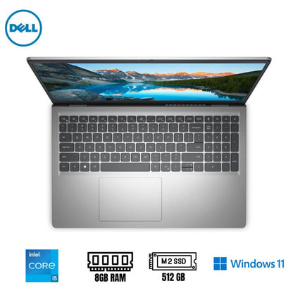 Notebook DELL Inspiron 3520, Intel® Core™ i5-1235U, 8GB DDR4, 512GB SSD, USB 3.2, Wi-Fi 6, Bluetooth, HDMI, 15.6" FHD, Windows 11 Home