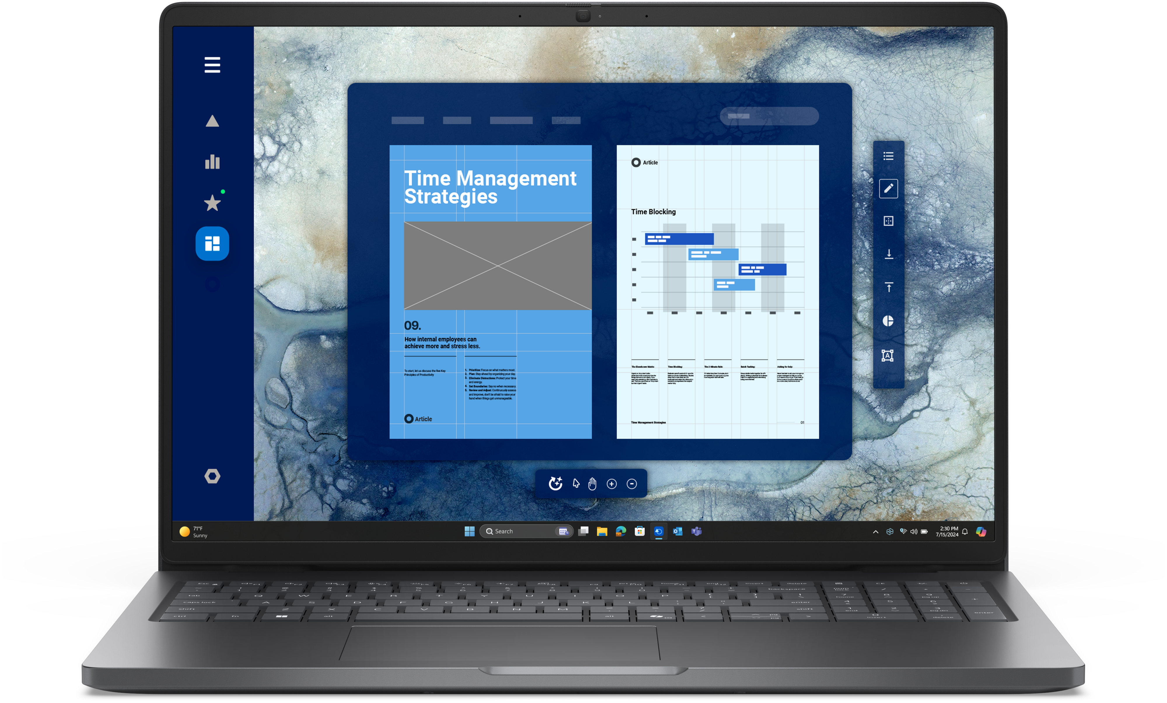 Laptop Dell 16" FHD+ IPS - Intel Core Ultra 5 225U (12 Núcleos, NPU 12 TOPS) - 16GB RAM DDR5 - 512GB SSD - Wi-Fi 6E - Thunderbolt 4 - Cámara FHD IR - Teclado Español (Copilot) - Windows 11 Pro - Platinum Silver