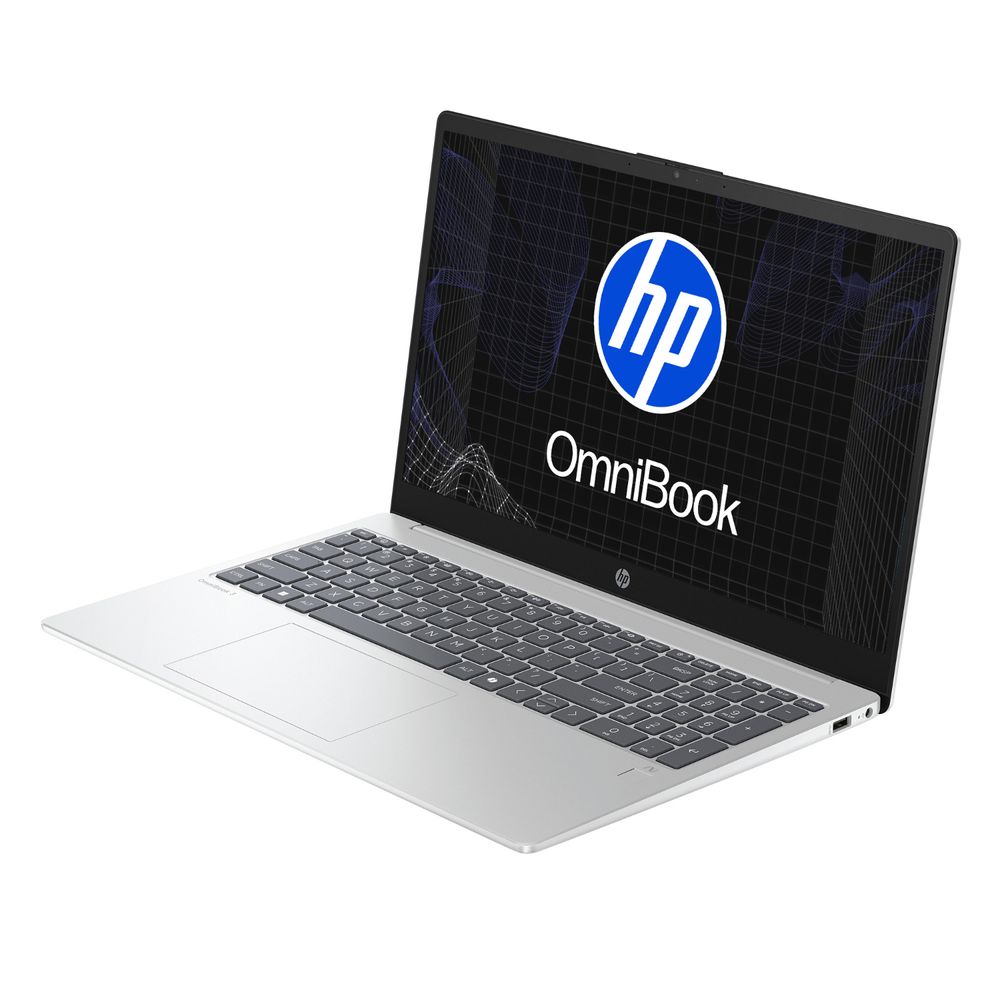 LAPTOP HP OMNIBOOK 15,6″ FHD CON PROCESADOR AMD RYZEN AI 7, 24 GB RAM + 512 GB SSD, WINDOWS 11 – PLATA BM2J4LAABM - SMART BUSINESS