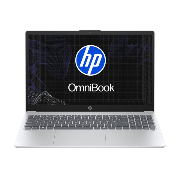 LAPTOP HP OMNIBOOK 15,6″ FHD CON PROCESADOR AMD RYZEN AI 7, 24 GB RAM + 512 GB SSD, WINDOWS 11 – PLATA BM2J4LAABM - SMART BUSINESS