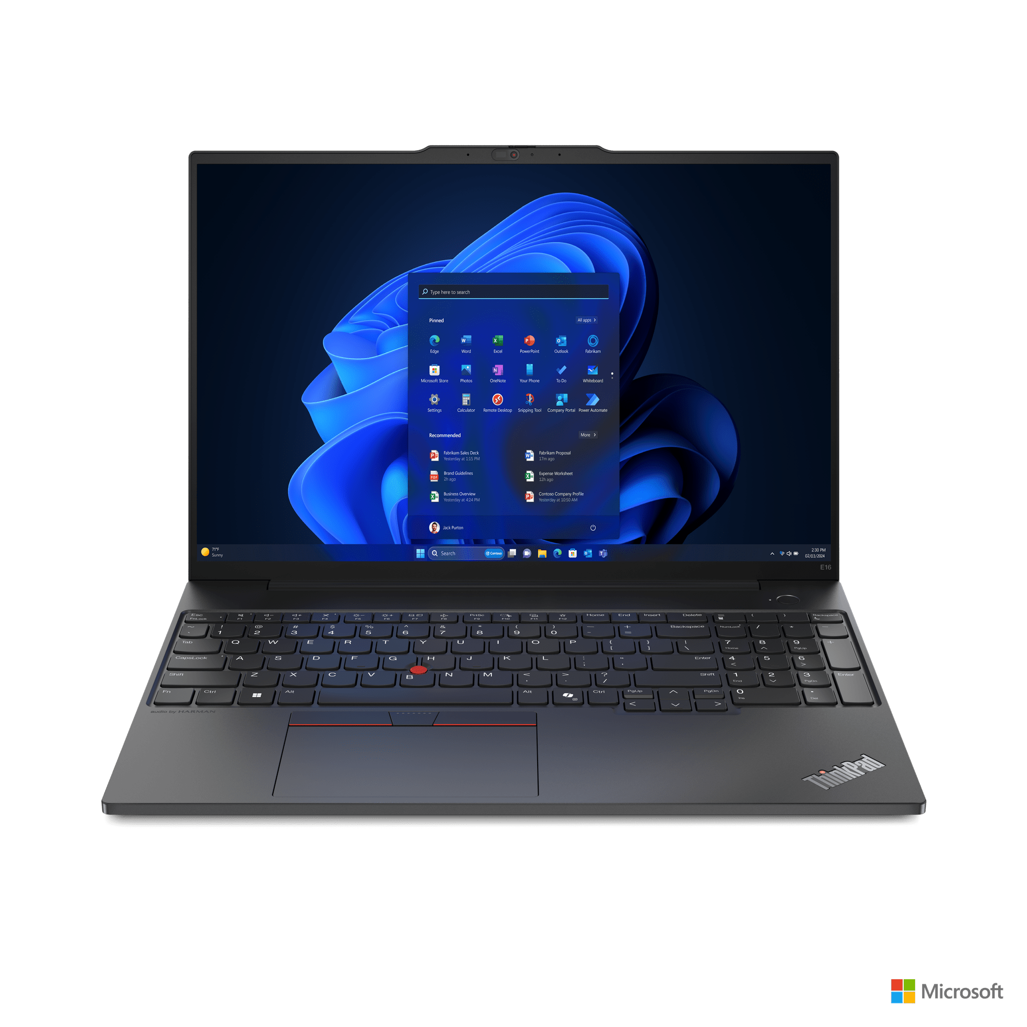 LAPTOP LENOVO E16 - CU7, 16" FHD, INTEL CORE ULTRA 7, 16GB RAM, 512GB SSD, WINDOWS 11 PRO 21MB0011LM - SMART BUSINESS