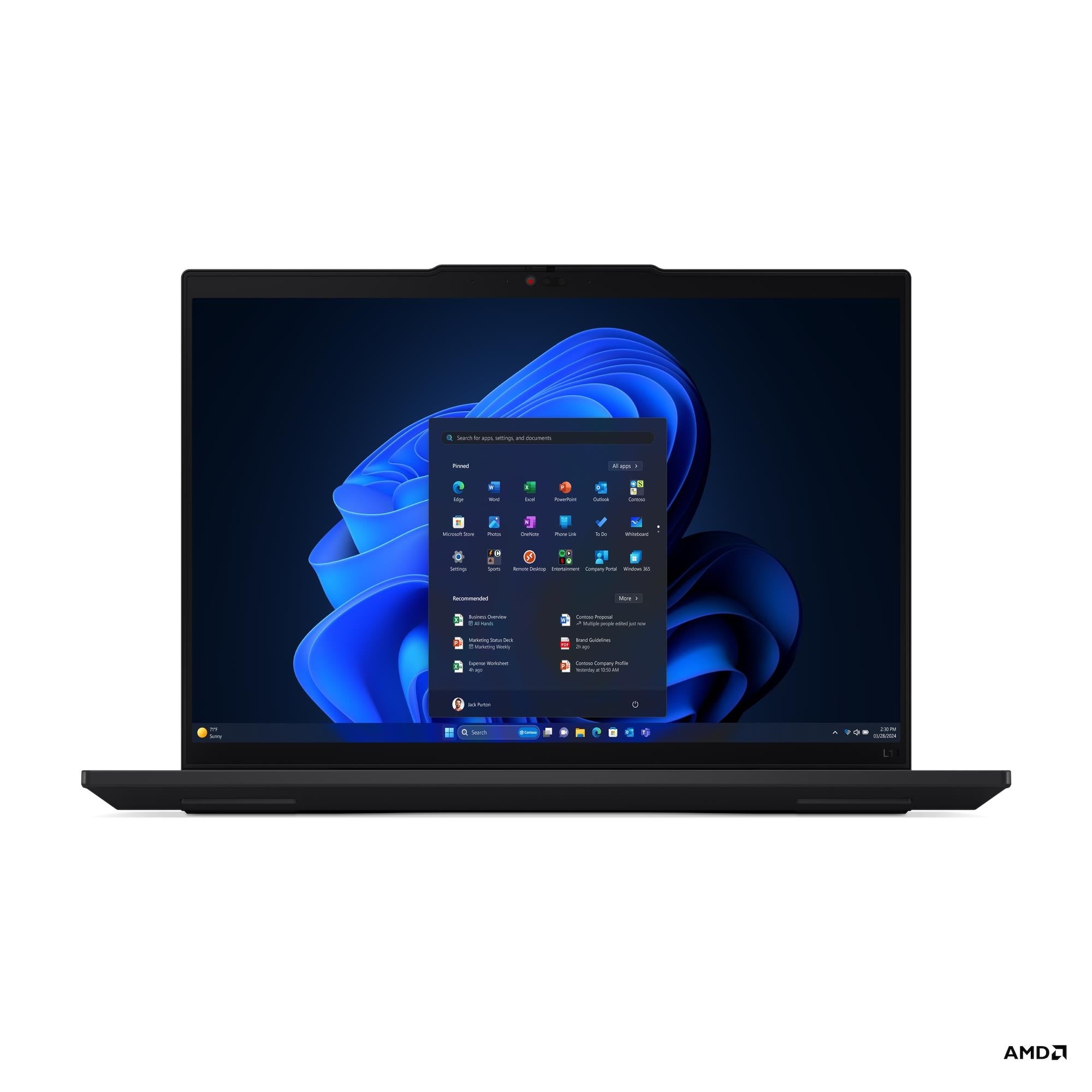 LAPTOP LENOVO THINKPAD L14 GEN 5, AMD RYZEN 7 PRO 7735U, 16GB RAM DDR5, 512GB SSD NVME, PANTALLA 14" WUXGA IPS, WINDOWS 11 PRO, TECLADO EN ESPAÑOL, GARANTÍA 3 AÑOS ON - SITE 21L6000QLM - SMART BUSINESS