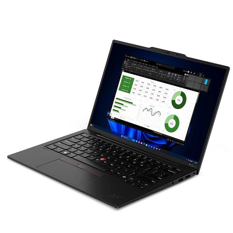 LAPTOP LENOVO THINKPAD X1 CARBON GEN 12, 14" WUXGA IPS, CORE ULTRA 7, 32GB RAM, 1TB SSD, WINDOWS 11 PRO, IDEAL PARA PROFESIONALES Y ESTUDIANTES. 21KD000XLM - SMART BUSINESS