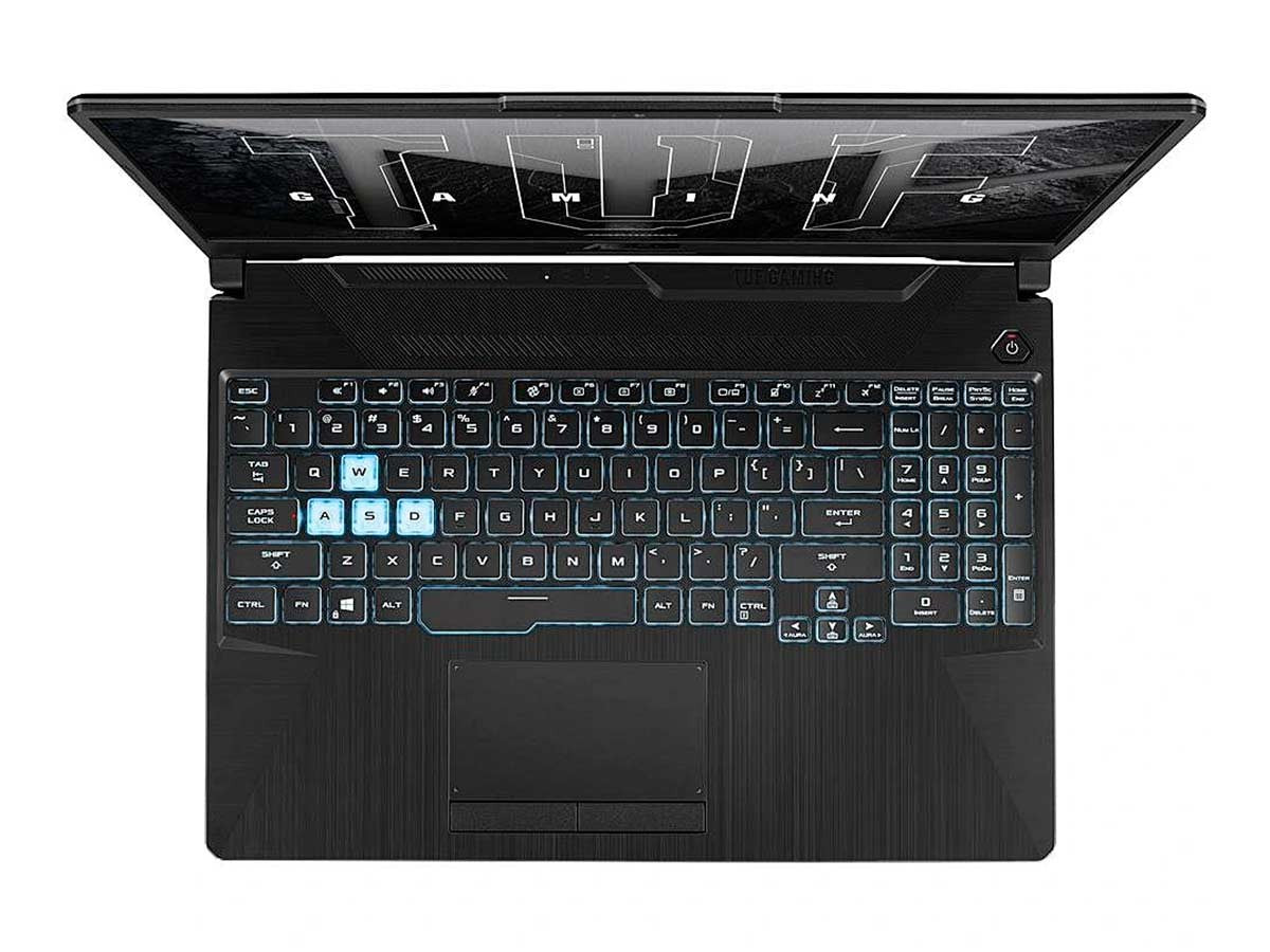Laptop para videojuegos - TUF Gaming A15 FA506 FA506NC-HN006 39.6cm (15.6") - Full HD - AMD Ryzen 5 7535HS - 8GB - 512GB SSD - Español Teclado - Negro grafito - AMD Chip - 1920 x 1080 - NVIDIA GeForce RTX 3050 con 4GB - SMART BUSINESS