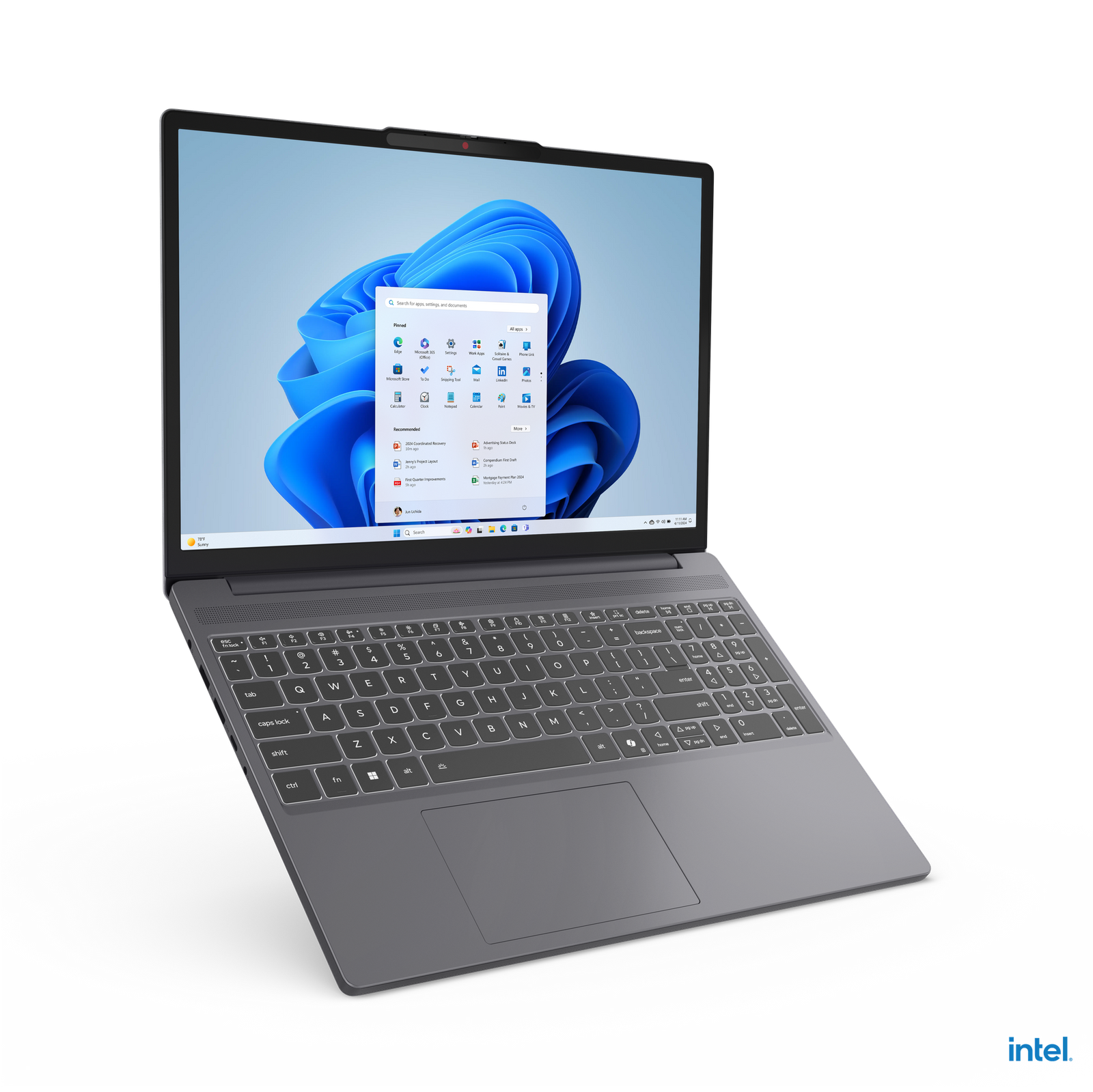 Notebook Lenovo IdeaPad Slim 3 15IRH10 83K100WJLM vista oficial 5