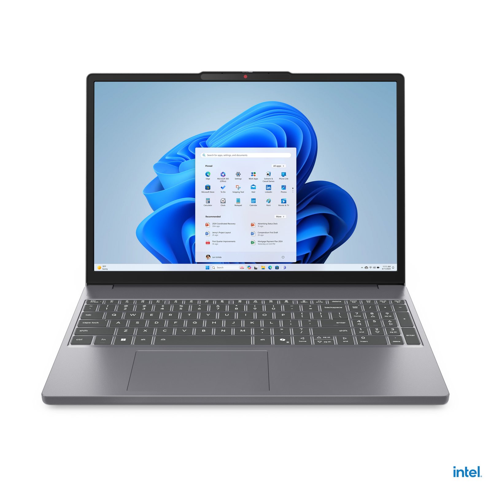 Notebook Lenovo IdeaPad Slim 3 15IRH10 83K100WJLM vista oficial 6