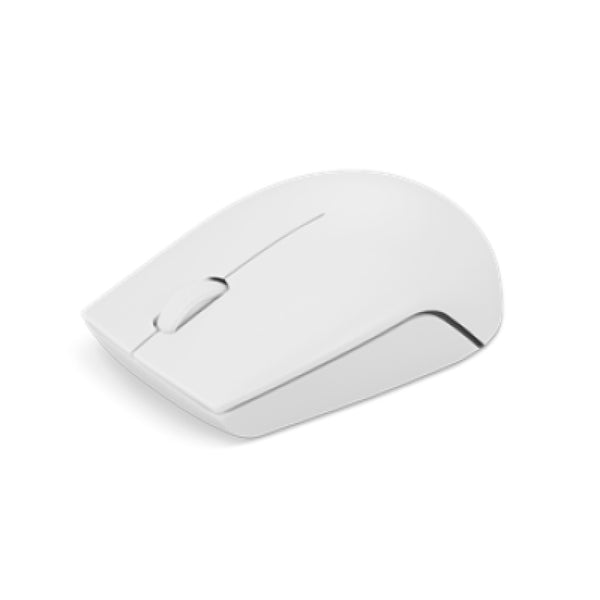 LENOVO 300 WIRELESS COMPACT MOUSE CLOUD GREY - LENOVO 300 WIRELESS COMPACT MOUSE - SMART BUSINESS