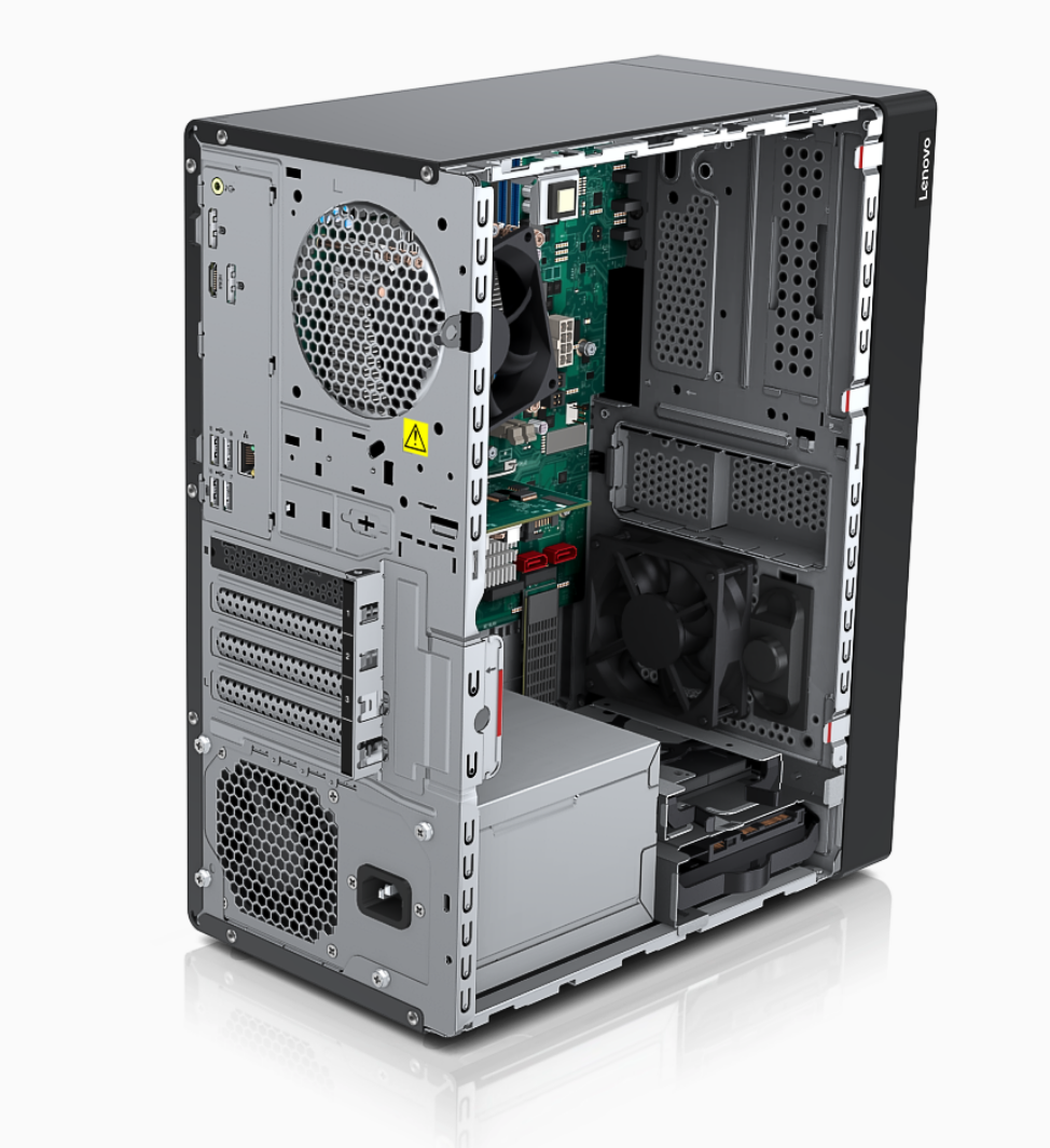 Lenovo ThinkSystem ST45 V3 7DH5A038LA vista interior del chasis
