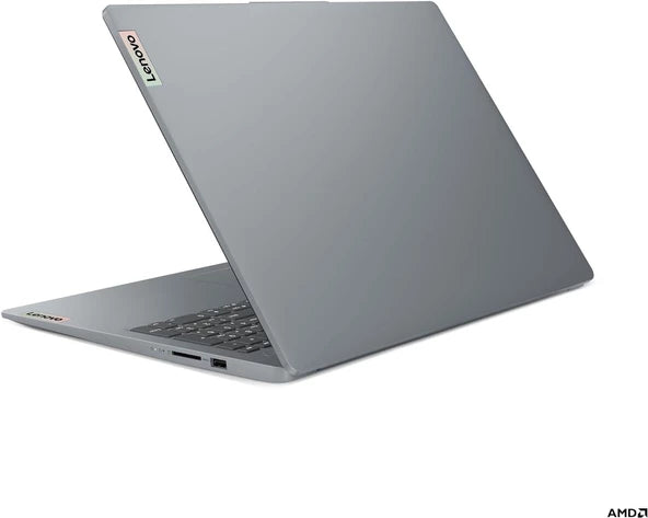 Lenovo IdeaPad Slim 3 15AMN8 82XQ00LYLM notebook Gris Ártico vista posterior