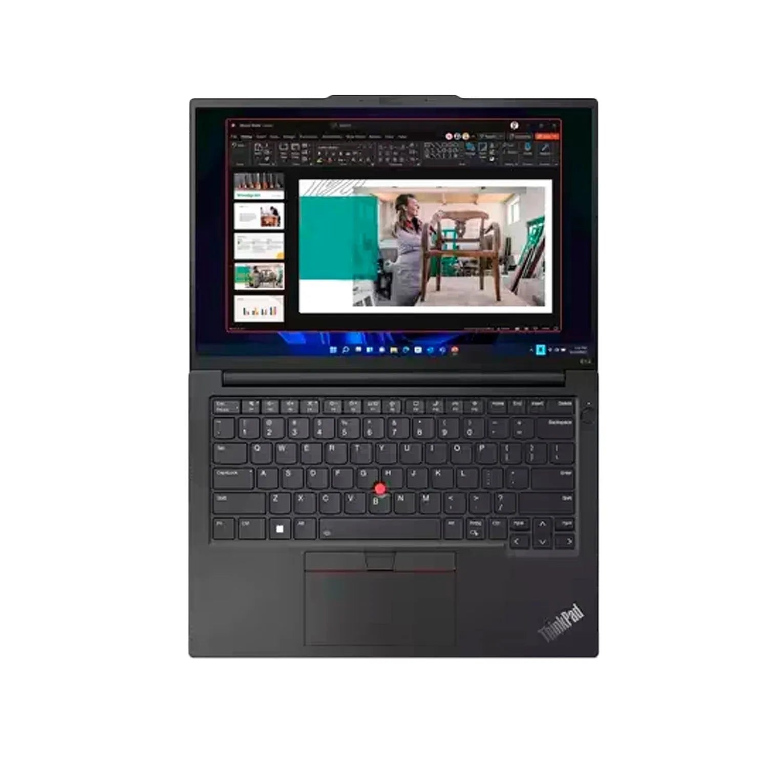 Lenovo E14 - Intel Ci5 1335U - Ram 8Gb Ddr4 - 512Gb Ssd - Video Integrado - Win11 Pro - 14In Fhd - Black - Garantia 3Years Onsite - SMART BUSINESS