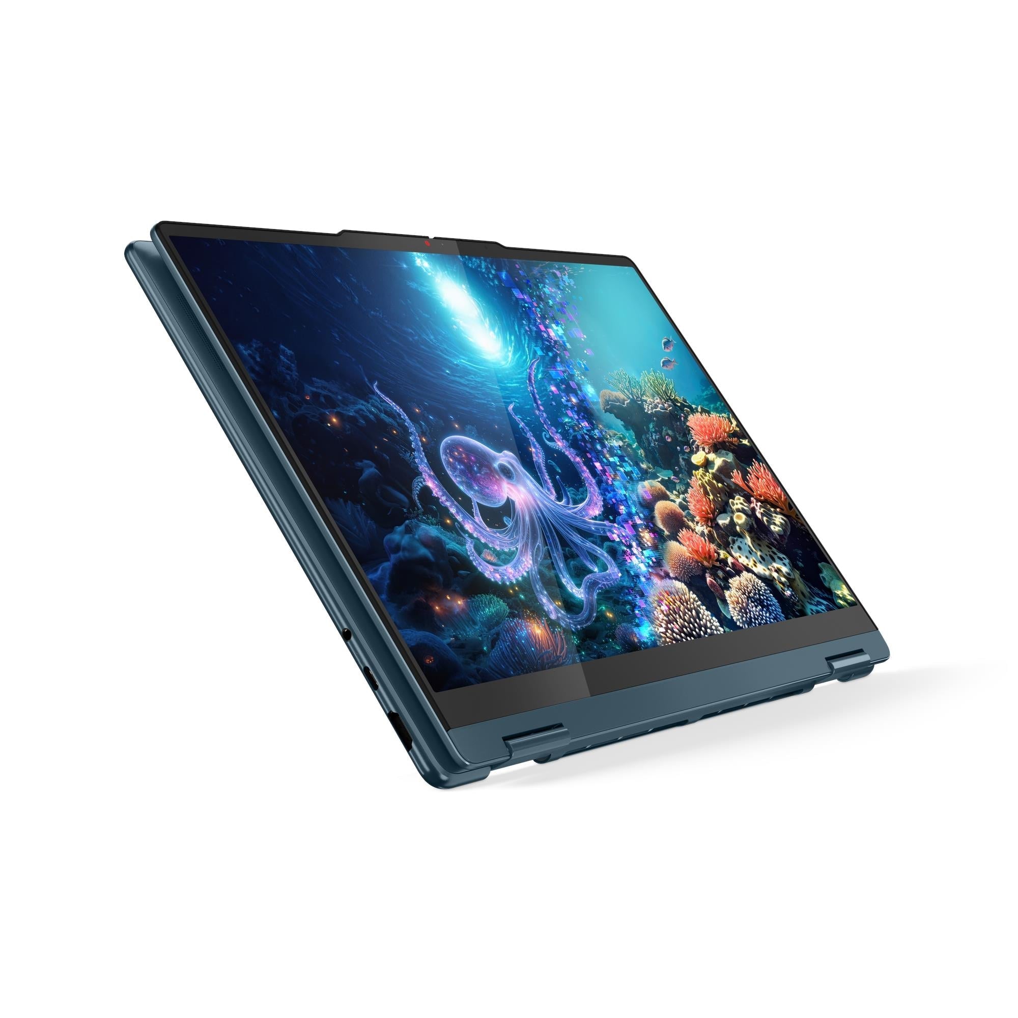 Laptop Convertible Lenovo Yoga 7 2 - en - 1 - 14.0" OLED Táctil WUXGA (1920x1200) - AMD Ryzen AI 7 NPU Integrada - 16GB RAM DDR5 - 1TB SSD M.2 PCIe NVMe - Incluye Lápiz Óptico (Stylus) - Windows 11 (83JR006YLM) de Lenovo | first_variant_option_1 — Envío inmediato